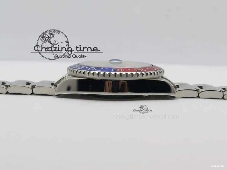 BLRO GMT-Master 116719 Dial A3186 Bp-Maker SS SS Bracelet II Black On 0414